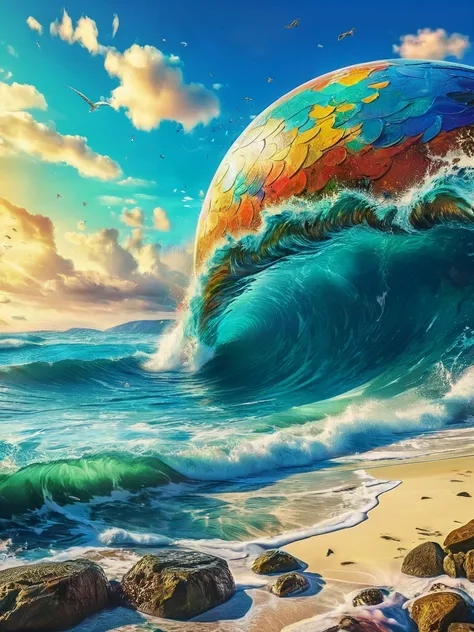 masterpiece, intricate detail, 8K, HDR,
The world is artwork, Artwork is the world, all splashes of color, defined by whimsical expression and fanciful imaginings. Release your imagination, let it wander to new creations.
<lora:RMSDXL_Enhance:0.45>,
<lora:add-detail-xl:0.8>,
<lora:RMSDXL_Darkness_Cinema:0.5>,