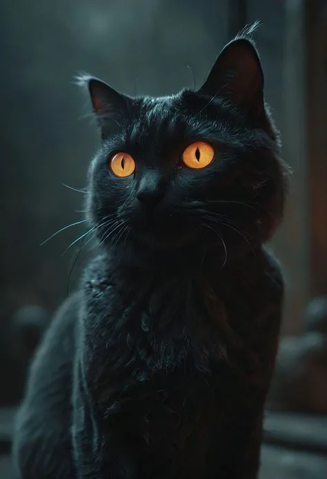 amazing quality, masterpiece, best quality, hyper detailed, ultra detailed, UHD, perfect anatomy, portrait, dof, hyper-realism, majestic, awesome, inspiring, Capture the ethereal beauty of a Neon dystopian dawn: a closeup of a very fluffy cat with larage eyes, black, the pe(s)t of the devil,. cinematic, global illumination, dramatic, tearing the sky, atmospheric haze, cinematic composition, soft shadows,
Amidst the quietude of the night, his presence exudes a sense of ancestral strength and resilience. Behind him, the low-toned hues of the Milky Way cast a mesmerizing backdrop, a cosmic tapestry weaving tales of both past and future. In this moment, the convergence of tradition and technology, of ancient wisdom and industrial progress, hangs palpably in the air.
In the depths of this nocturnal tableau lies the promise of epic tales yet untold, where the spirit of the Indianer melds seamlessly with the diesel-powered pulse of a world in flux.