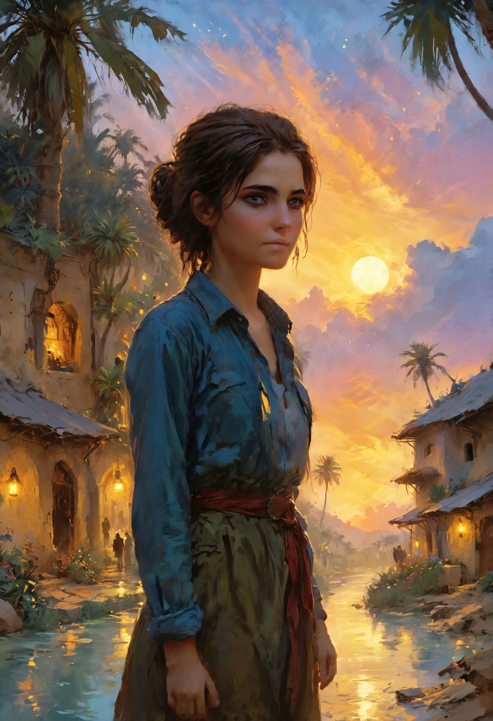 Hiding like thieves in the night from life, Illusions of oasis making you look twice, <lora:xl_more_art-full_v1:0.4>, <lora:MJ52:0.4>, Twilight Light, <lora:EldritchDigitalArt1.0:0.8> digital painting, <lora:bl4ckl1ghtxl:0.7> bl4ckl1ghtxl