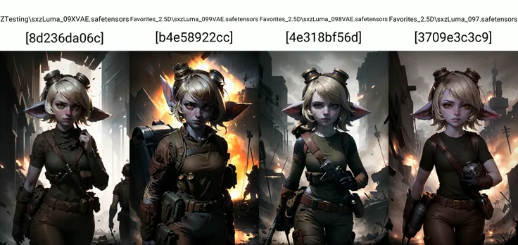 (masterpiece, best quality), intricate details,
1girl, <lora:tristana-v1-locon:0.8> tristana, brown pants, brown shirt, bandolier, belts, goggles on head,
battlefield, debris, explosion, dirt,
dark atmosphere, volumetric light, caustics, absurdres, eye focus, contrast, dark scene