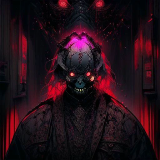 Ghoul, terrifying, grotesque, bone chilling, scary, horrorcore, ghoulcore, intricate background, hyperdetailed, photorealistic, dramatic lighting, inspired by pinterest art