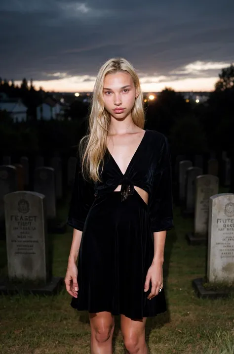 RAW photo, tv_Sarah_Grey_A, , tearful sad expression, "ready-for-a-funeral", black dress, looking down, in a rainy graveyard at dusk, ((full body shot)),, (((epic-Ultra-HD-details, epic-Ultra-HD-highlights, epic-photo-same-realistic, upscaled-resolution, optimal)))