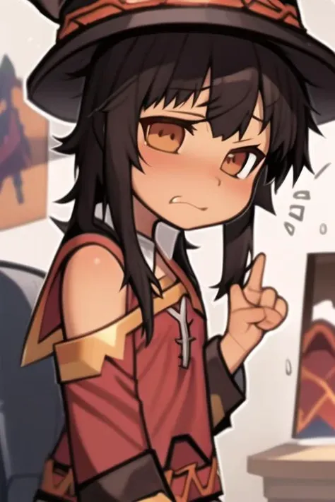 <lora:dabdabil-06:1> dabdabil, solo, megumin, masterpiece, best quality