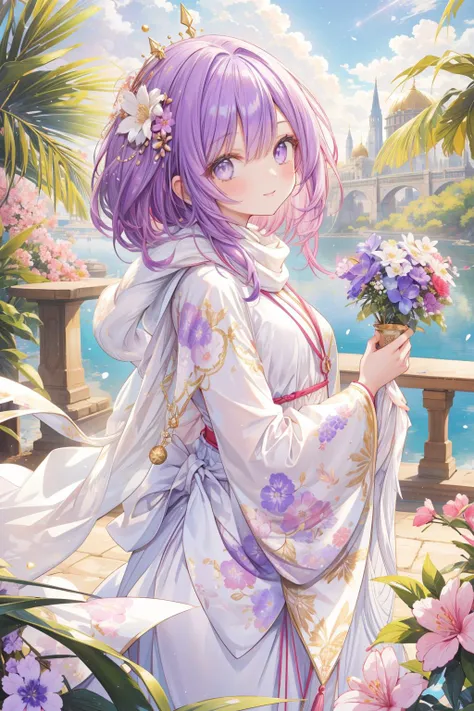 1girl, (landscape art stylized by Richard Parkes Bonington:0.9) , grand concept art, fairy tale, (Vibrant theme:0.7) , Sharp focus of a Secret Cyborg chubby Congolese ([Daniel Craig:The Time Traveler:4]:1.3) , he as Art Nouveau King, he is smiling, he is Playing video games, in spring Lace and Silk Georgette clothes tailored by Olivier Theyskens, his hair is Masai and styled as Sideswept bangs, he has a Unusual Palestinian Acid colors Chain, Wrinkles and Fur Scarf, lush flora and Planetary nebula in background, Sun in the sky, tilt shift, Simple illustration, Zen, Aestheticism, loop lighting, 800mm lens, anaglyph effect, Violet and Iridescent details, Floral motives, perfect skin, skin pores, 4K, ultra high res