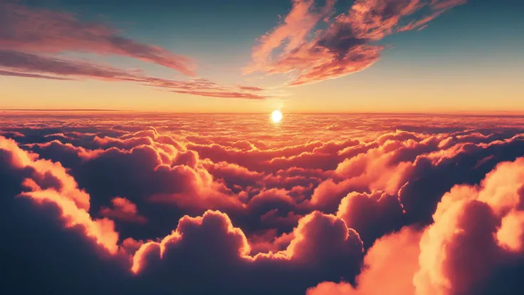 <lora:smokeanywhere:0.6>,high contrast,epic cinematic,hyper detailed,ultra realistic,soft colors,8K,above clouds,sunset,blue sky,(clouds in the shape of deer),(clouds in the shape of fish),