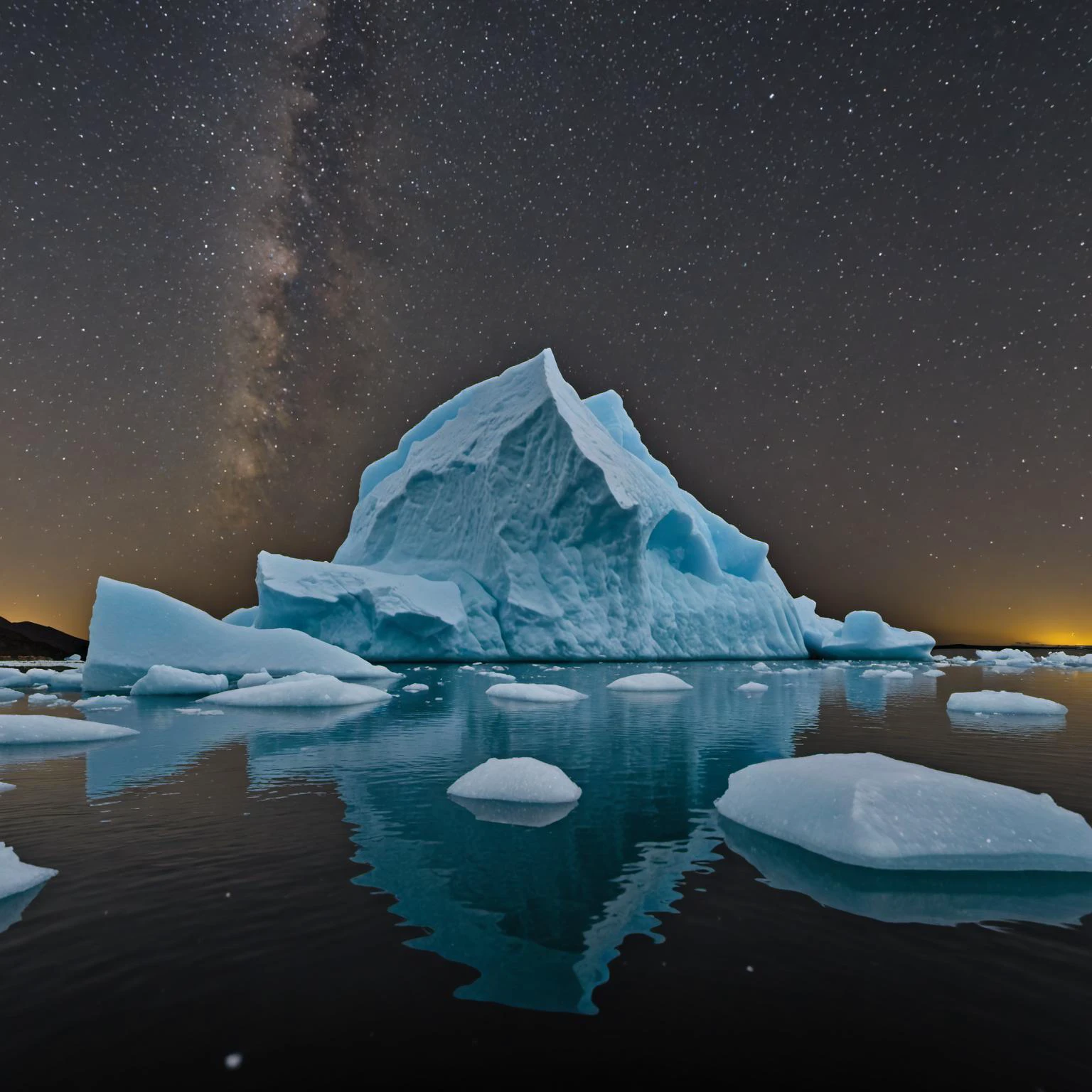 Iceberg, Stellar Cluster, extremely detailed, Dynamic Range, f/2.8, Shutter Speed 1/125 sec, ISO100, White Balance Cloudy, Exposure Compensation "0 EV", Shutter Priority Shooting Mode, Leading Lines, focus Mode Manual, Center-weighted Metering
