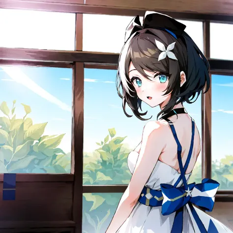 kurikoma komaru,solo,1girl,<lora:kurikoma komaru:0.7>,upper body