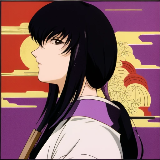 <lora:Yukishiro_Tomoe:1>, Yukishiro_Tomoe, black_hair,
