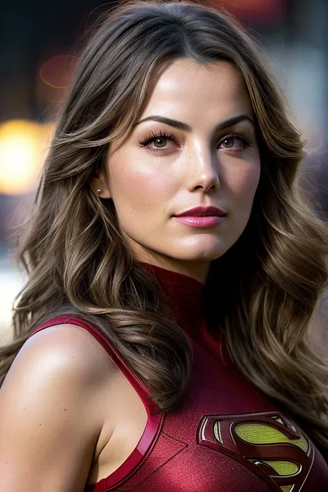 photo of beautiful (eric4dur4nce:0.99), a woman with beautiful hair, as a superhero in a (movie premiere), premiere gala, (near a movie theatre), natural skin texture, (tight superman outfit), 24mm, 4k textures, soft cinematic light, adobe lightroom, photolab, hdr, intricate, elegant, highly detailed, sharp focus, ((((cinematic look)))), soothing tones, insane details, intricate details, hyperdetailed, low contrast, soft cinematic light, exposure blend, hdr, faded, (paparazzi in background), (painted lips:1.1), ((looking at viewer:1.1))
