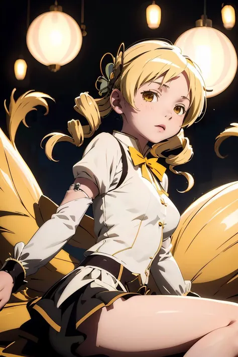 (masterpiece, best quality), 1girl, <lora:mami-madomagi:0.8> mami tomoe