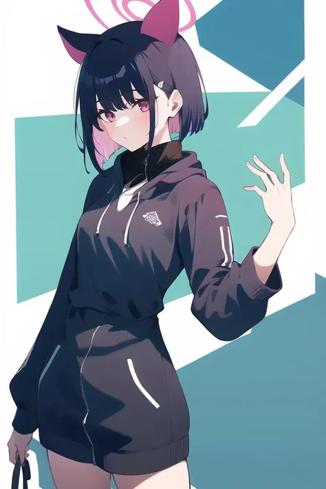 best quality,high quality,highres,absurdres,<lora:kazusa:0.8>,1girl,solo,cowboy_shot,