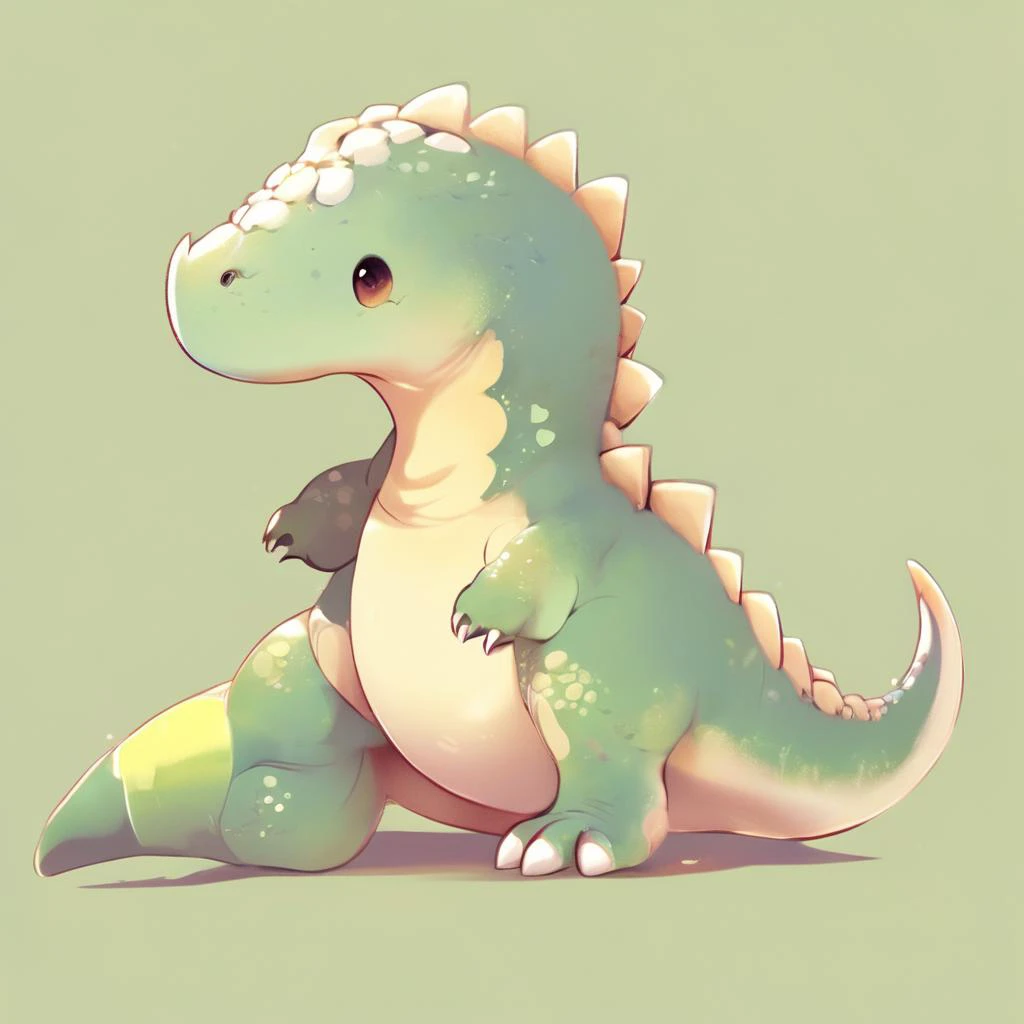 cute dinosaur. solo.
 <lora:loha_animal_sdxl:1>