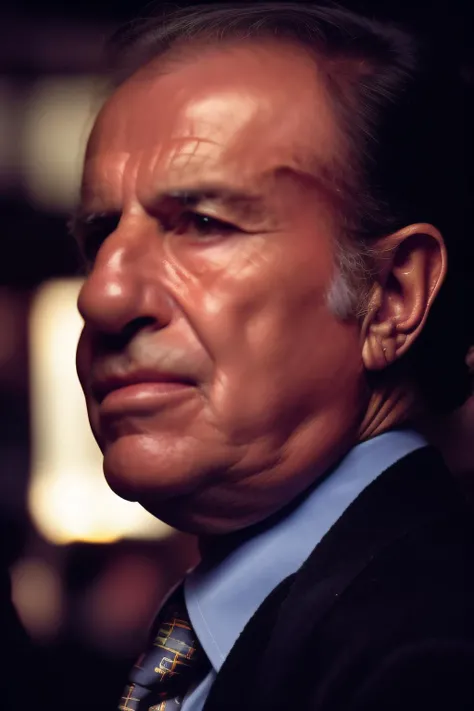 portrait of old man, in the night club, high detailed, intrincate, 8k, cinematic shot, <lora:menem:1>