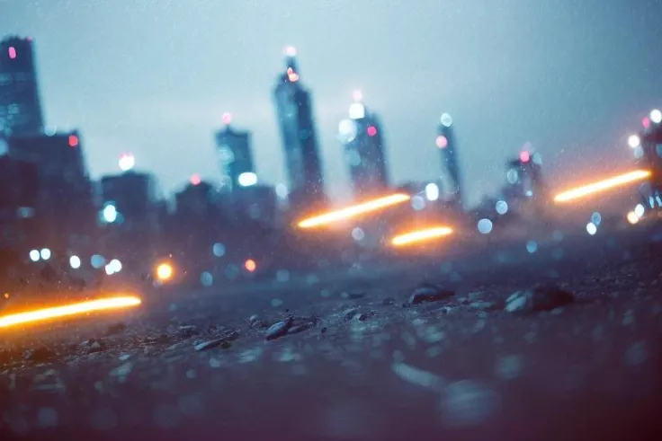 (Cinematic Photo:1.3) of (Realistic:1.3),(Fearful:1.3) a american soldier, Drone, in new york city, bokeh, light particles, monochrome, painting by <lora:BF4Color:1>,Highly Detailed,(Dark hue:1.3),(close portrait:1.3),thematic background