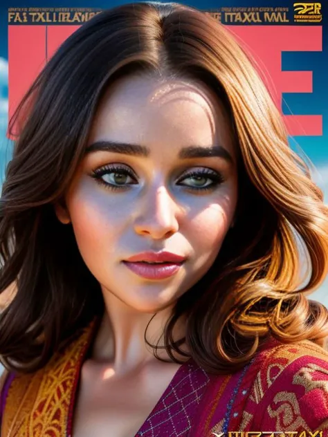 ((SFW)), XenoBABES (Magazine Cover), Fashion Magazine, mewel style ultrarealistic magazine cover photo
Emilia Clarke, Fall Fashion,
Global illumination