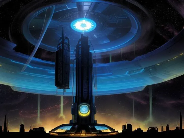 a malfunctioning time machine sends people back in time
( sci-fi art by bryan hitch),