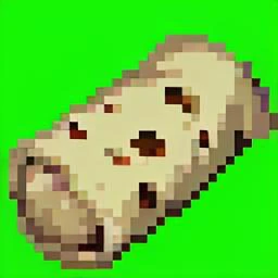 <lora:mcFaithfulItemsV1.0_:1> burrito