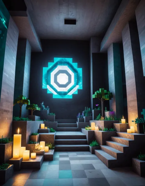 cinematic film still <lora:Minecraft FF LoCON 03:1> minecraft, Architectural Digest, Grunge Art, Primary Colors, Spirals, Ethereal Lighting, underpainting art, Grungepunk, triadic colors, crisp lines, broad lighting, rendered in rtx, Hyperpop, Ambrotype, Turquoise and Lemon details, Gel lighting, acrylic marbling art, Bloomcore, Instax, Royal Blue and Silver, dramatic lighting, 80s illustration style, Tonalism, Amaro, Rule of Thirds, Black lighting, Paranoid Stale ("Graveyard Dig":1.3) , Vaporwave Art, CMYK Colors, stylized, Rembrandt lighting, Cartelcore, Provia, rpg concept art, back-light, Art Deco, Calotype, Movie concept art, Dramatic spotlight, Pixiecore, Fujicolor, epic fantasy, Bloom light, Cutecore, Vivid Colors, glittering, flat lighting, UHD, Health Goth Art, Cathode tube, behance HD, Accent lighting . shallow depth of field, vignette, highly detailed, high budget, bokeh, cinemascope, moody, epic, gorgeous, film grain, grainy