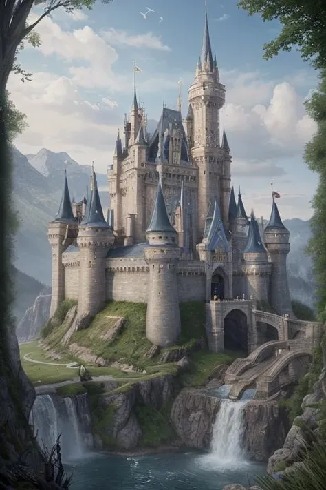 a fantasy castle