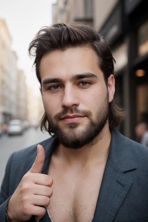 (street fashion photography:1.0)
a photo of a 30 yo man with unstyled hair with shaved beard showing his hands with (five fingers:1.1) <lora:polyhdron_all_in_one_eyes_hands_skin_fin:0.15>