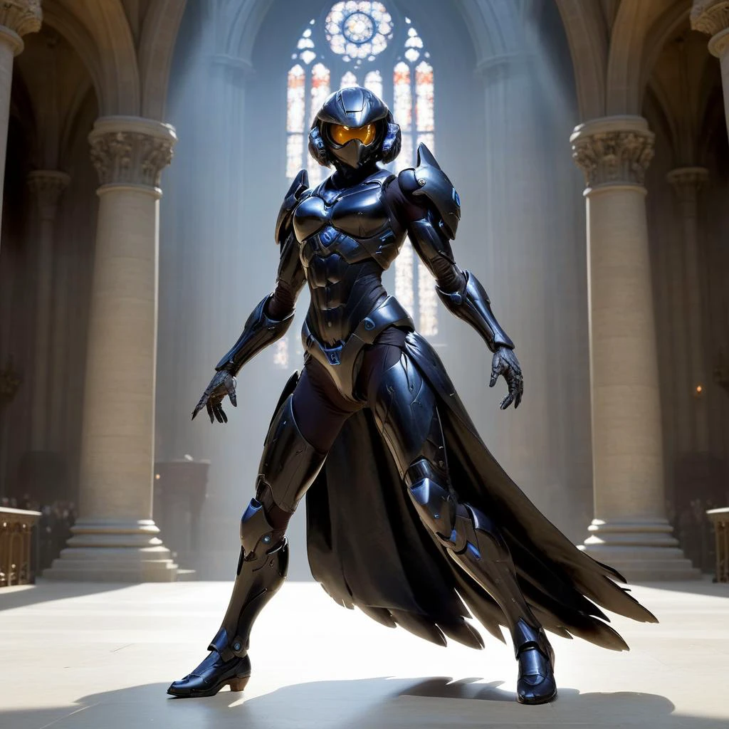 <lora:0 crow 200M SDXL-000005:0.8>
crow,best quality, masterpiece, master of epic, high quality, highres,1girl, cathedral, halo, crowgirl, full body, fight stance
<lora:SDXL drunken_fist 0.1 触å fight stance:0.5>