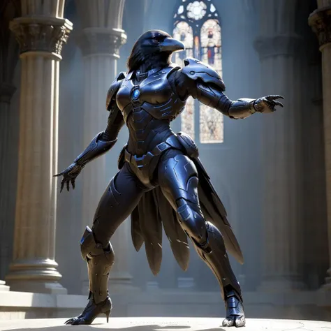 <lora:0 crow 200M SDXL-000005:0.8>
crow,best quality, masterpiece, master of epic, high quality, highres,1girl, cathedral, halo, full body, fight stance,
<lora:SDXL drunken_fist 0.1 触å fight stance:0.5>
