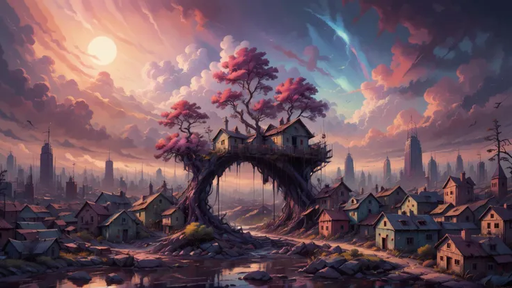 score_9, score_8_up, score_7_up, source_anime, anime apocalyptic city, dark background, extreme detail, <lora:add-detail-xl:1> <lora:c0l0urfulsc3n3XLP:1> c0l0urfulsc3n3, scenery, colourful,
