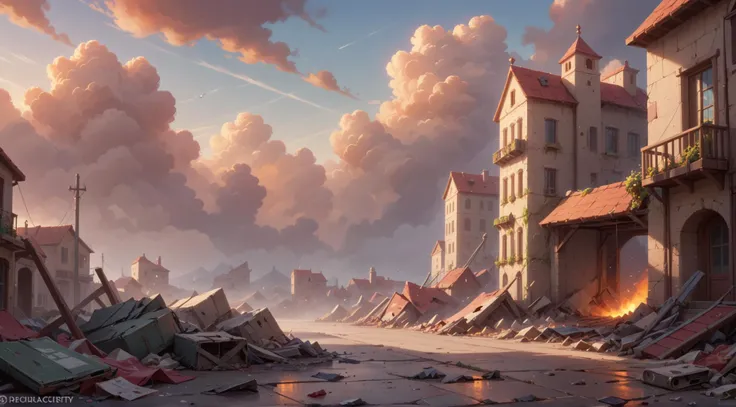 score_9, score_8_up, score_8_up, destroyed city<lora:add-detail-xl:1> <lora:Dream Scenery XL:1> Dream Scenery