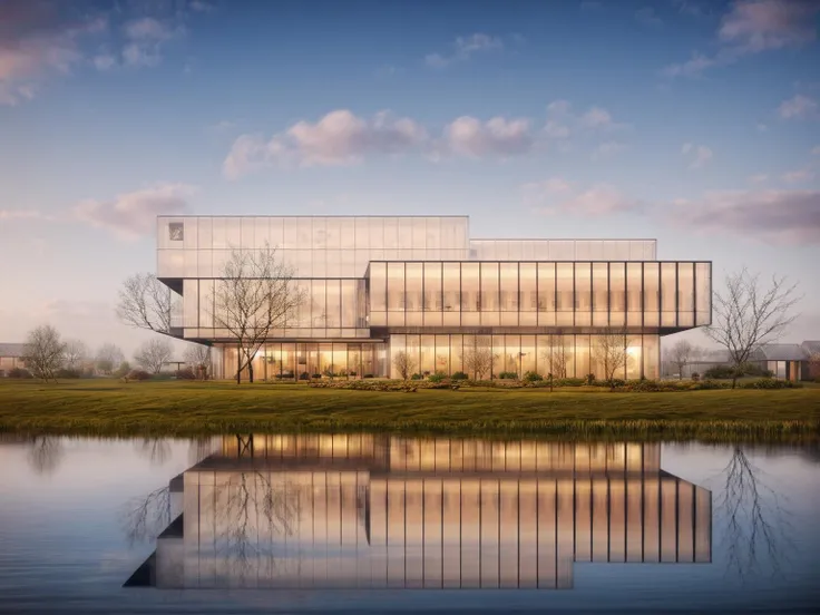 Spring view,a river in front of the building, building reflection in the water,building,Realism, texture, high definition,<lora:add_detail:0.7> <lora:UIAbs1.0:0.7>