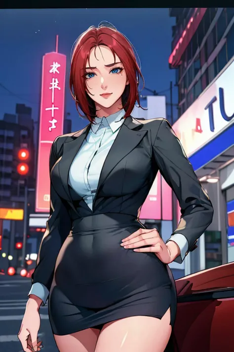 (masterpiece, best quality:1.2), (extremely detailed:1.3), RAW photo, 8k, absurdres, unity 8k wallpapper cinematic lighting, 8k, highres, medium shot, half body, (night:1.2), neon, cyberpunk, (blurry background:1.2), ADDCOMM
(love hotel:1.2), ADDCOL
1girl, looking at viewer, light smile, horny, red lips, <lora:Hye-Jeong:0.58>, Hye-Jeong ADDROW
1girl, black dress, black suit, white shirt, Hye-Jeong ADDROW
1girl, skirt, Hye-Jeong, shadow ADDCOL
(love hotel:1.2),