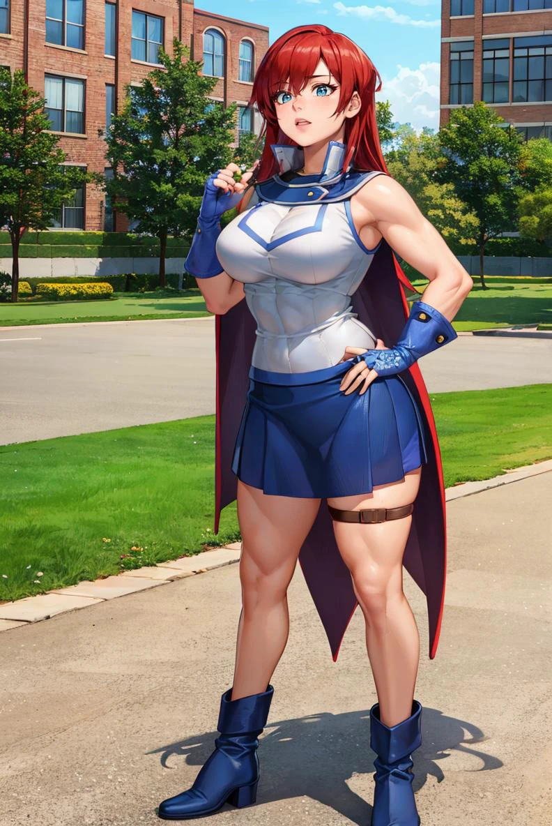 Obelisk Blue Girl's Uniform (YGO)