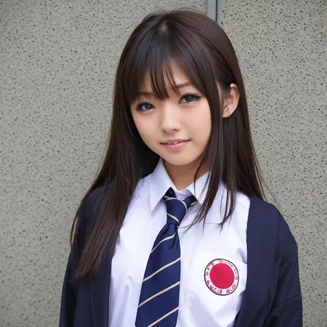 Japanese high school girl