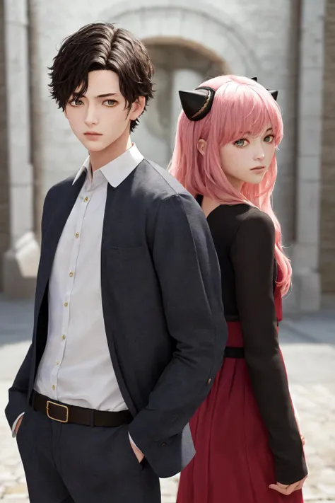 masterpiece, best quality, highres,
1girl anya,
1boy damian,
back-to-back,
photorealistic
<lora:damian_anya_d32:1>