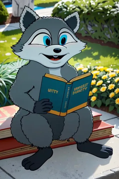 bestquality, ultra detailed, solo,8k, realistic, extremely detailed, <lyco:loha_wabuu_dingo:1:lbw=FACE14>, wabuu, dingo, 1boy, in the street, highway, upper body, , muscle, human, A snake reading a book in a library., beautiful flowers growing in someone's garden