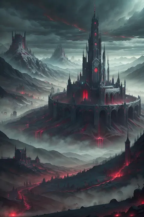 <lora:VampiricTech-20:0.8> vamptech, blood, (rolling hills landscape),