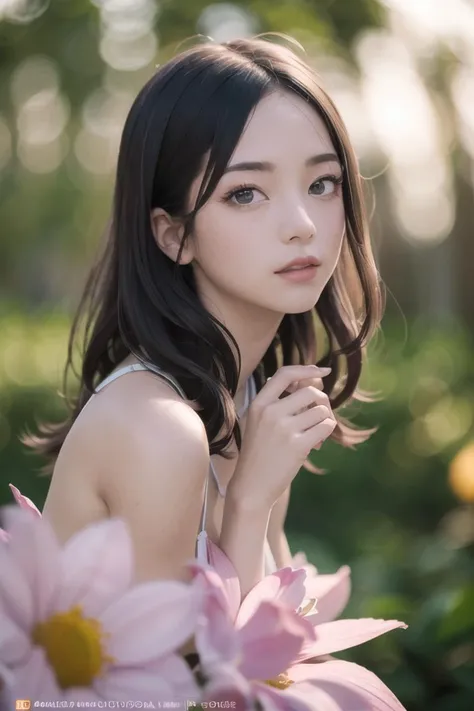 (masterpiece:1.25), best quality, (photograph:1.25), RAW photo, absurdres, 8K, HDR, lifelike,
young beauty, enchanting eyes, captivating face, lips, silky smooth skin, willowy stature,
(Kodak Portra 400), film grain, cozy lighting, realistic lighting, ambient occlusion, real-time reflections, depth of field, bokeh, unreal-engine, <lora:ConceptAlraunePlantGirl_v2:1>