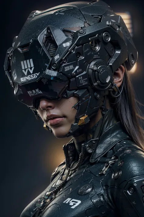 ((Best quality)), ((masterpiece)), (highly detailed:1.3), 3D,full body portrait,rfktr_technotrex, beautiful cyberpunk woman,(wearing head-mounted display that is chunky and hi-tech with neon lights:1.2),wearring a cape,computer hacking,computer terminals,soft glow from neon lights,micro-electronics,computer servers, LCD screens, fibre optic cables, corporate logos,vibrant colours,HDR (High Dynamic Range),Ray Tracing,NVIDIA RTX,Super-Resolution,Unreal 5,Subsurface scattering,PBR Texturing,Post-processing,Anisotropic Filtering,Depth-of-field,Maximum clarity and sharpness,Multi-layered textures,Albedo and Specular maps,Surface shading,Accurate simulation of light-material interaction,Perfect proportions,Octane Render,Two-tone lighting,Low ISO,White balance,Rule of thirds,Wide aperature,8K RAW,Efficient Sub-Pixel,sub-pixel convolution,luminescent particles,light scattering,Tyndall effect <lora:head-mounted display3:0.8> <lora:circrex:0.8> <lora:NijiExpressV2:0.6> <lora:Niji:0.6><lora:LowRA:0.4>