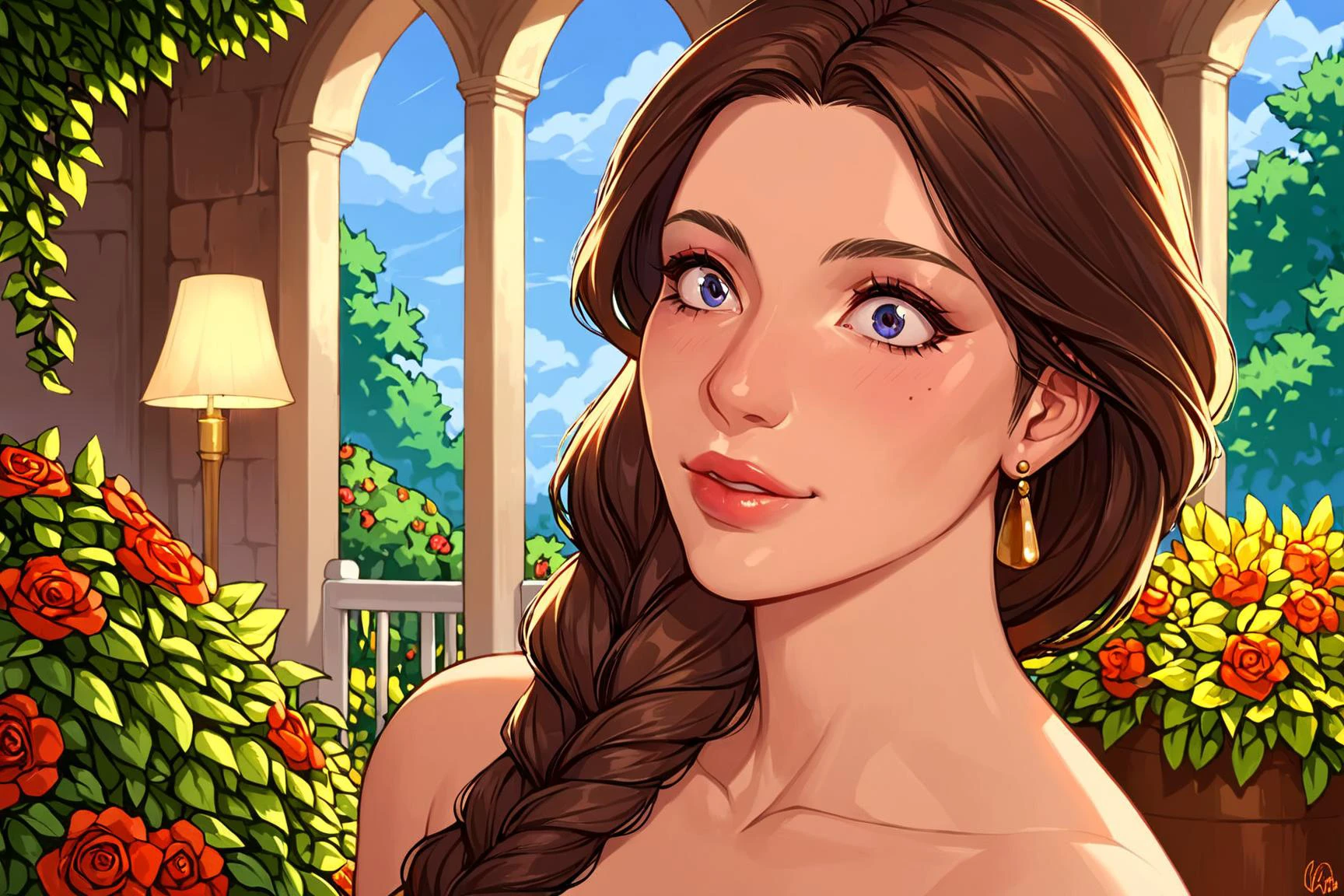 score_9, score_8_up, score_7_up, source_cartoon
theme: cheating, netorare, cuckold, wife,
- Location: A lavish palace garden under the moonlight
- Number of Characters: 1 girl
- Character Names and Roles:
- Girl: Jasmine, inspired by the classic character, exploring the palace's secrets
- Viewpoint/Shot Type: A sweeping view that captures Jasmine in the midst of the moonlit garden
- Poses:
- Jasmine: Gracefully standing with a gentle turn, as if caught in a moment of serene contemplation
- Actions:
- Jasmine: Delicately holding a magical lamp, its light casting ethereal shadows around her
- Facial Descriptions:
- Jasmine: Expressive, wide-eyed curiosity, framed by her long, flowing hair
- Clothing Descriptions:
- Jasmine: Wearing a captivating red dance outfit, its fabric appearing almost translucent under the moonlight, complementing her elegant movements
- Physique Descriptions:
- Jasmine: Portrayed with a graceful, athletic build, embodying both strength and femininity
- Image Style: A harmonious blend of source_anime's depth and detail with source_cartoon's vibrant, expressive character design
- Additional Scene Details: The garden is alive with the enchantment of the night, flowers glowing softly, and a gentle breeze animates the scene, adding a layer of magic and mystery
PONYQUALITYzPDXL, <lora:yukihiro_kajimoto_so2r_xl:1.1>