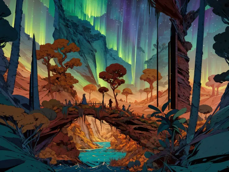 river, jungle, hill, aurora, by kilian eng
<lora:by kilian eng:0.95>