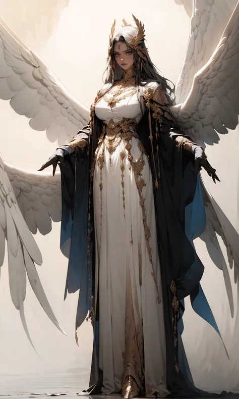 (dramatic, gritty, intense:1.4),(masterpiece,best quality,beautiful and aesthetic:1.2),(black background:1.0),[(black background:1.0)::5],
Seraphim,holy angel,angel,huge wings,standing above the clouds,majestically looked down,huge portrait,giant creatures,a peaceful breath,mysterious light,spirit creatures,(detail fingers),free will,wind and fire go hand in hand,Cherubim,Ophanim,noble,
(full body:1.5),