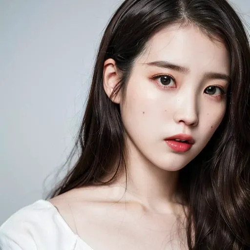 1girl, solo, iu1, <lora:iu_v35:1>, dslr raw photo, 8k, photorealism, ultra realistic, ultra detailed, very sharp, HDR, best quality photo