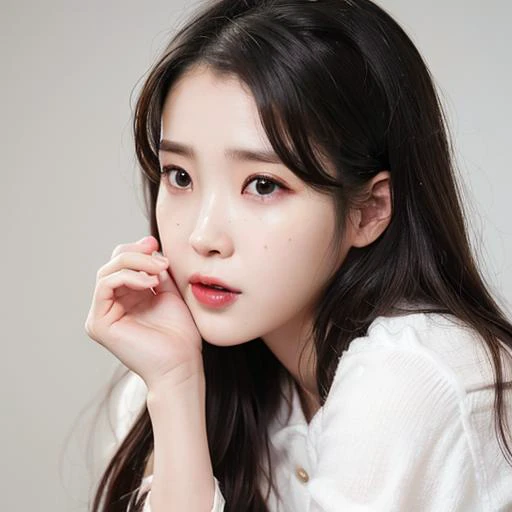 1girl, solo, iu1, <lora:iu_v35:1>, dslr raw photo, 8k, photorealism, ultra realistic, ultra detailed, very sharp, HDR, best quality photo