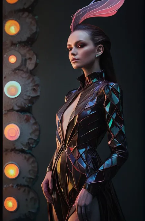 ((Introduce quality iteratively))((uniform unambiguous unequivocal sampling))((grainy photograph qlipothic haute couture show at electric blast furnace while pouring molten steel))(algorithmic sharpness)(k black point)(art of genius)(dreamy gradients)(1970's colors)(complementary saturated hues))((dark corners vignette))f(x)
<lora:LCM-LoRA-XL_V1:0.21>
<lora:SDXLHighDetail_v5:0.3>