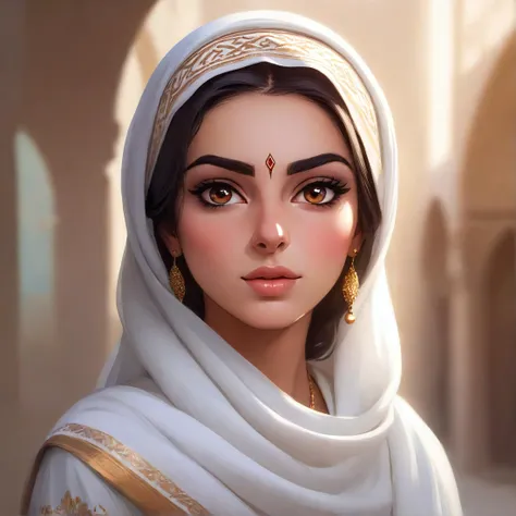 a beautiful middle-eastern woman