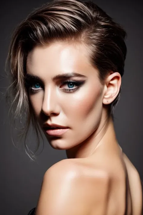vnk, full color portrait of woman, (slick hair:1.0),
masterpiece, best quality, sharp focus, 8k highres, ultra-detailed, rim light, (grey background:1.0),
<lora:CR-VanessaKirby-frankyfrank2k:1>