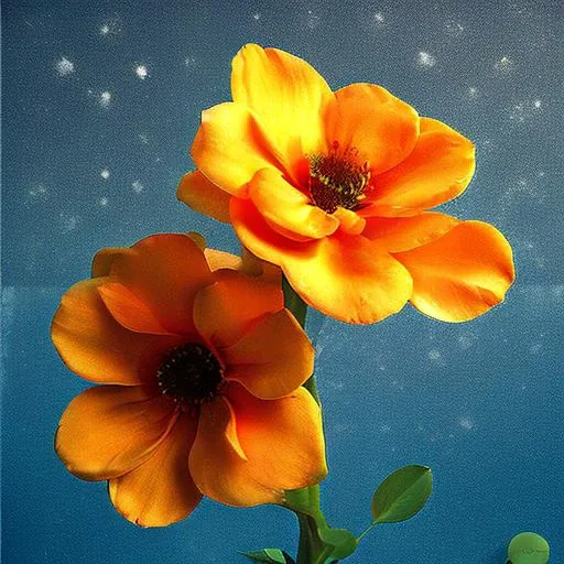 Highly detailed realistic flrmrbl flower with a white background