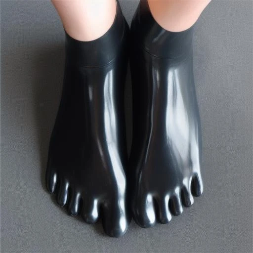 <lora:LF:1>, latex feets, latex leggings, 5 toes per feet,