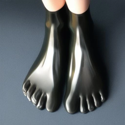 <lora:LF:1>, latex feets,