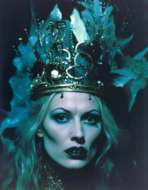 harsh The Snow Queen, from the book by Hans Andersen,The Snow Queen, in the style of experimental cinematography....lora.<lowfi-step00015000>...
art in lomostyle,