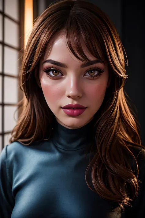 <lora:juliaAP1.0:0.7> julia, 1girl, makeup, dress
perfect anatomy, perfect proportions, fit, narrow waist, navel, 
cinematic, eyeshadow, long eyelashes,
anatomical, good hands,
nsfw,
Japanese, Cambodian, Yakuza,
Tindar Light effect
detailed eyes, detailed face, (perfect pupils), perfect nipples,
beautiful composition, fantasy, mystical,
triadic lighting, vivid light, high contrast, dark shadows,
ethereal, colorful, detailed, <lora:weight_slider_v2:-0.3>, (masterpiece, best quality:1.2), extremely high detail 
A breathtaking full body portrait of pure femininity, highlighting unparalleled beauty, captivating eyes, and skillful makeup with blush. The scene is adorned with intricate details, and the harmonious background creates a perfect balance., photorealistic, photograph, photo, dlsr, FujiFilm, extremely high detail